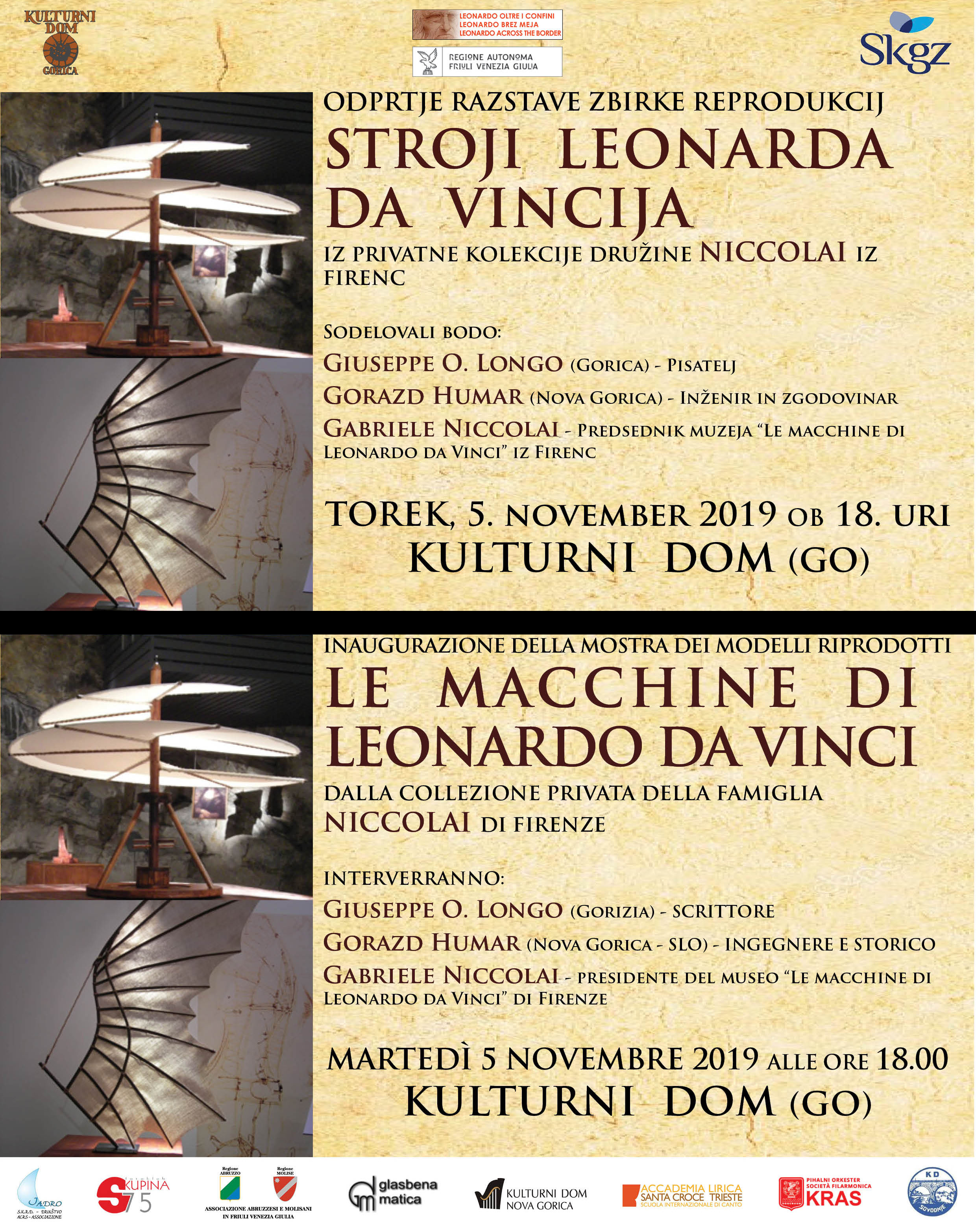 Le macchine di Leonardo Da Vinci